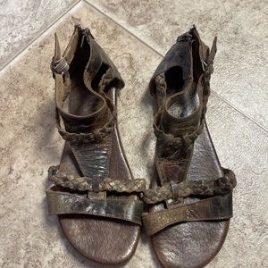 Roan sandals.  Size 10